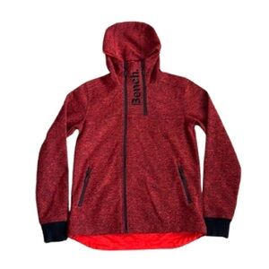 522 BENCH Men’s Funnel Neck Zip Up Hooded Jacket - Size: Medium